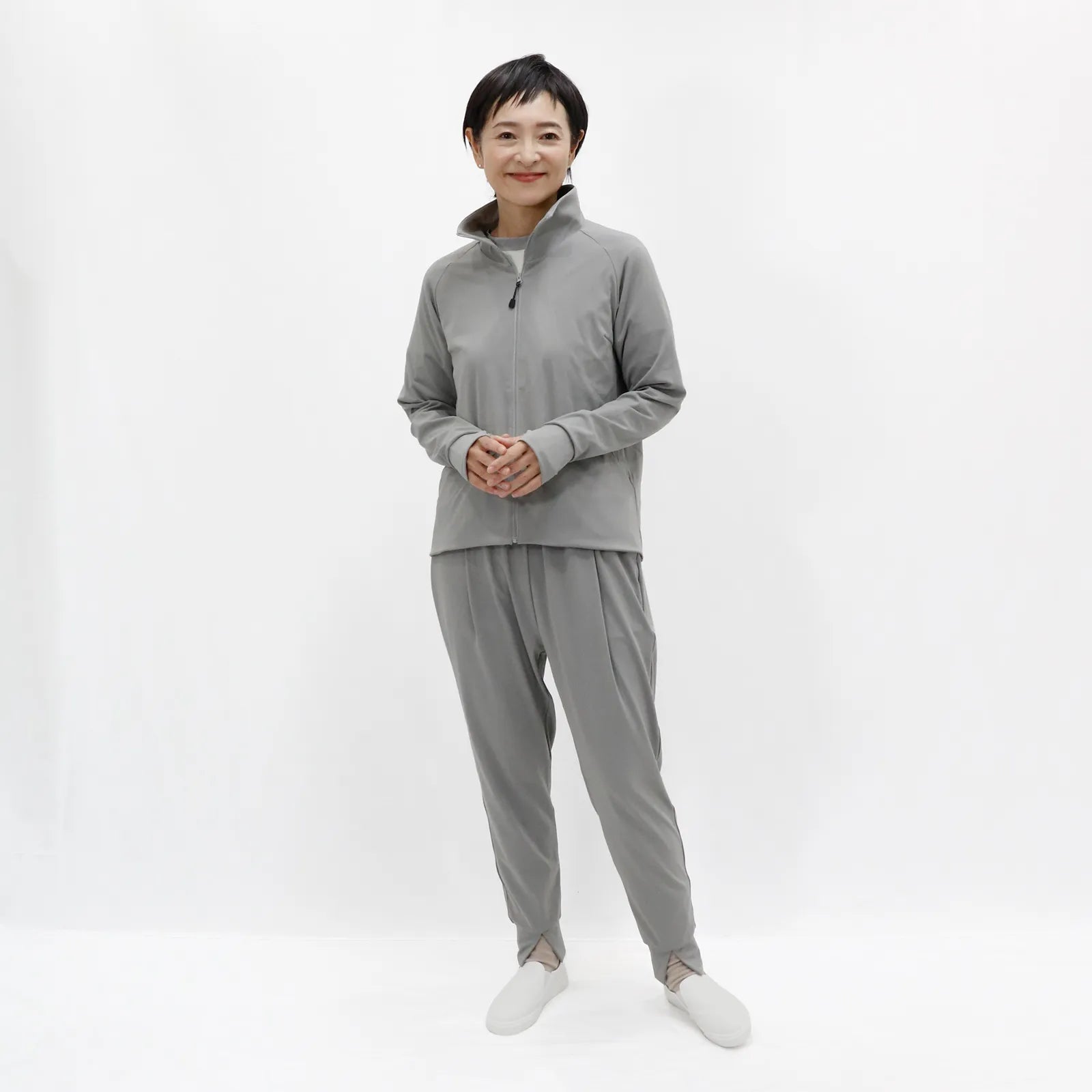 【UVカット・吸水速乾】レディースストレッチブルゾン