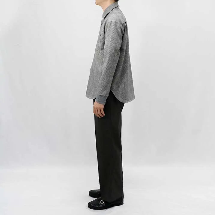 [Comfortable to wear x Easy to care for] Glen plaid shirt