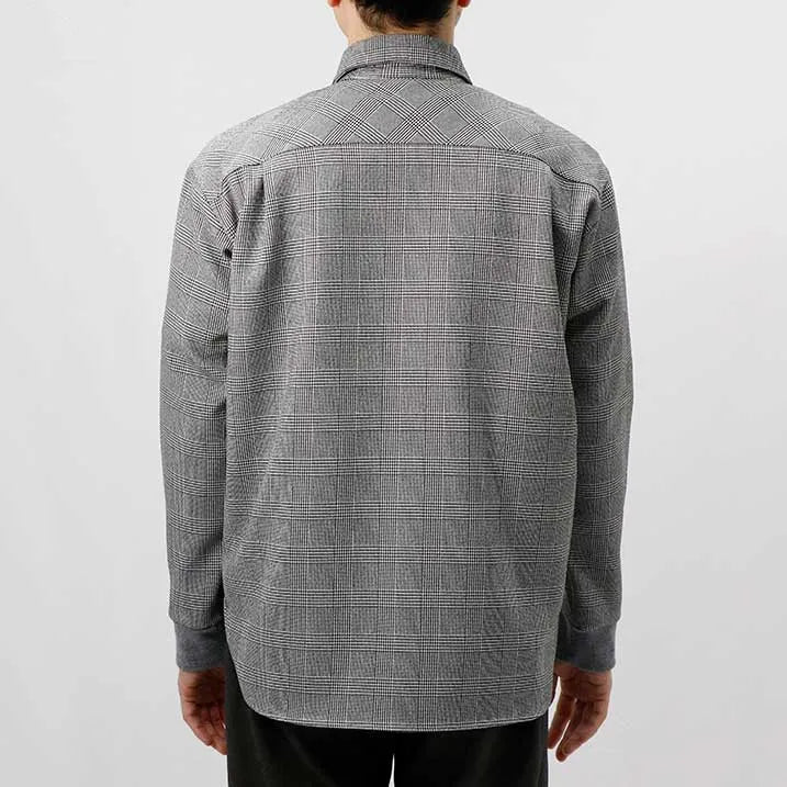 [Comfortable to wear x Easy to care for] Glen plaid shirt