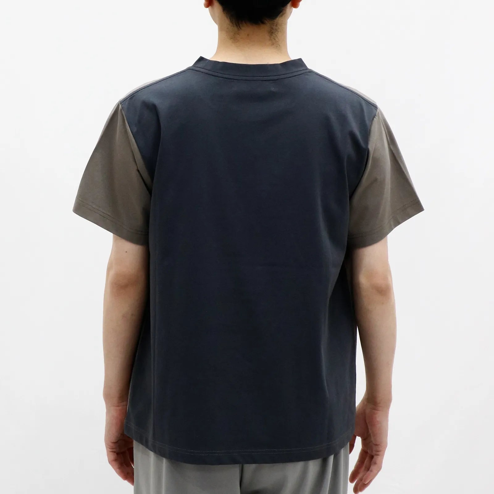 【UVカット機能・接触冷感】カラーブロッキングTシャツ