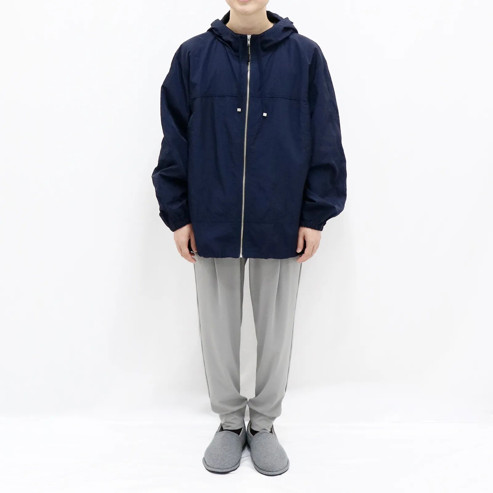 【花粉ガードで快適なお出掛け】メンズ花粉ガードパーカー