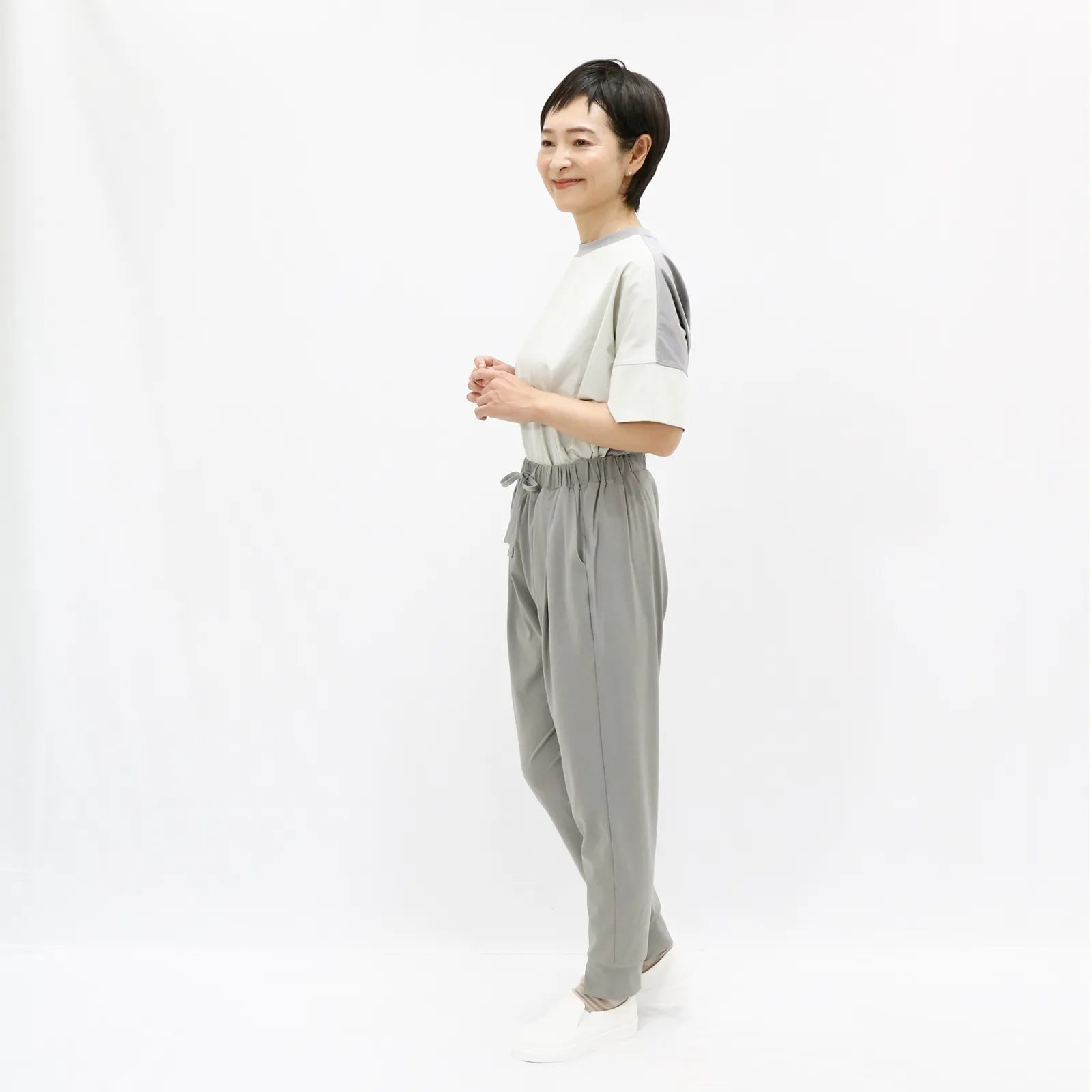 【UVカット・吸水速乾】レディースジョガーパンツ