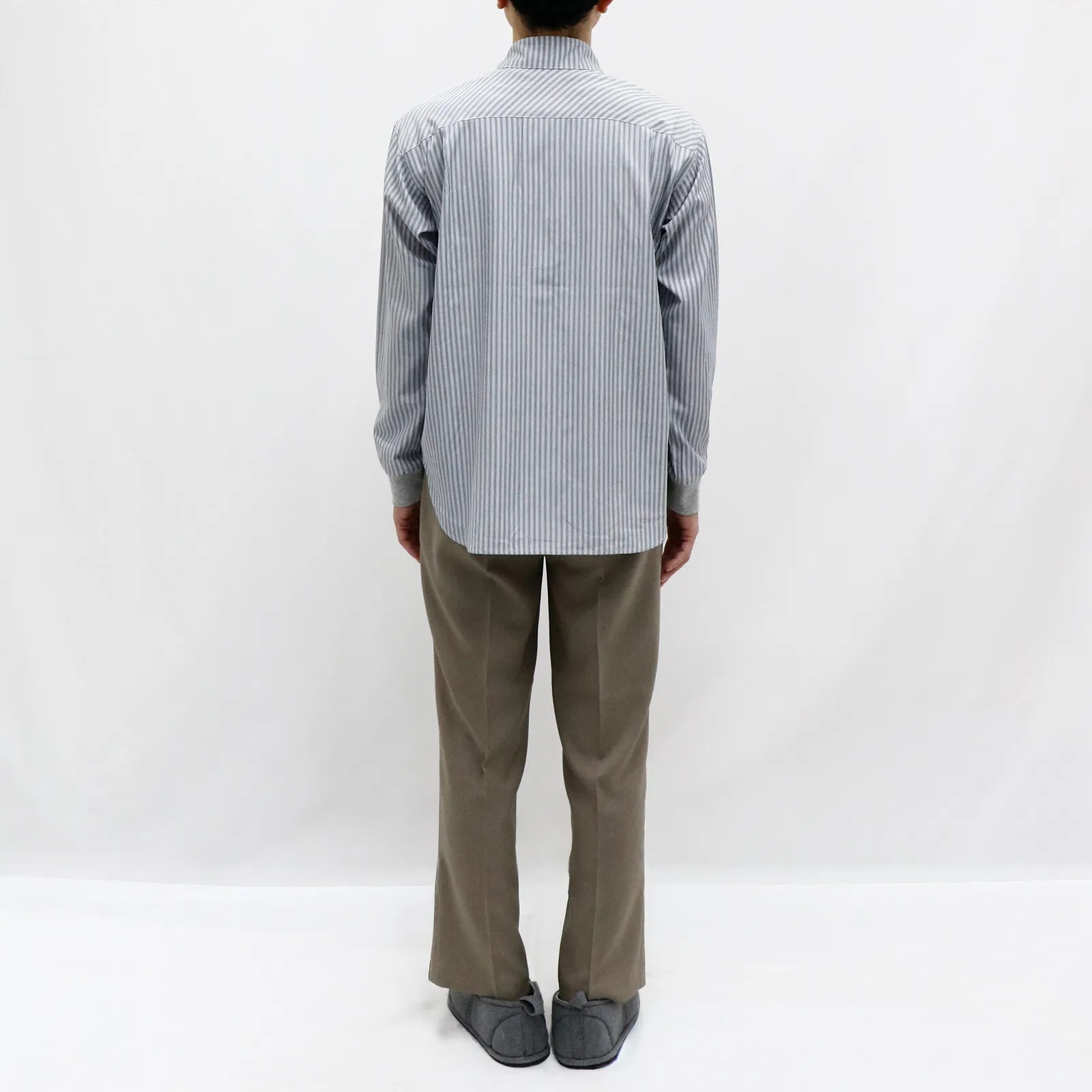 【接触冷感・UV機能】クラシックストライプシャツ