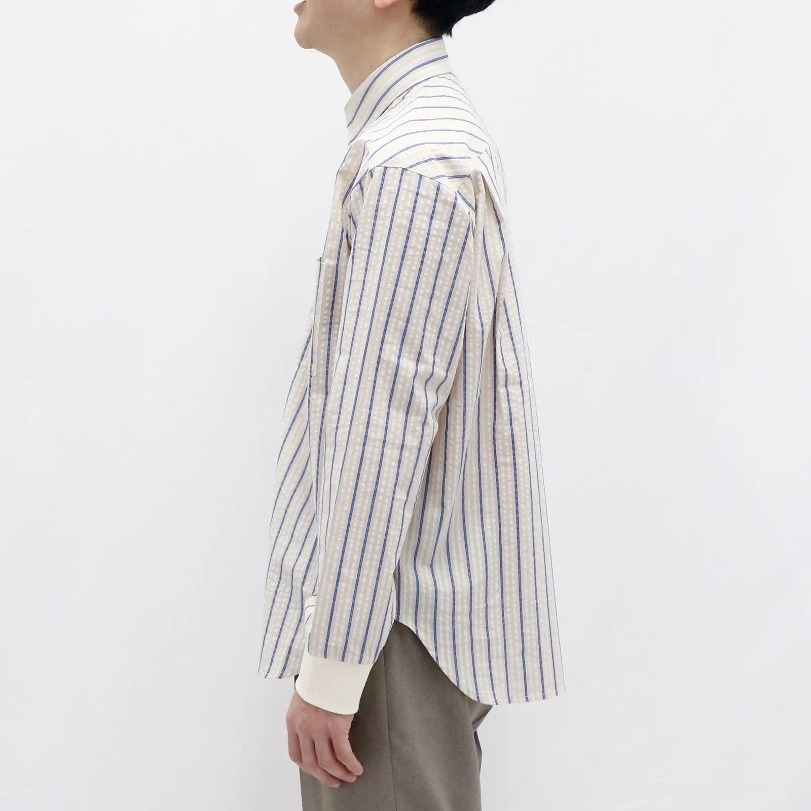 [Adult Summer Shirt] Striped Soccer Shirt