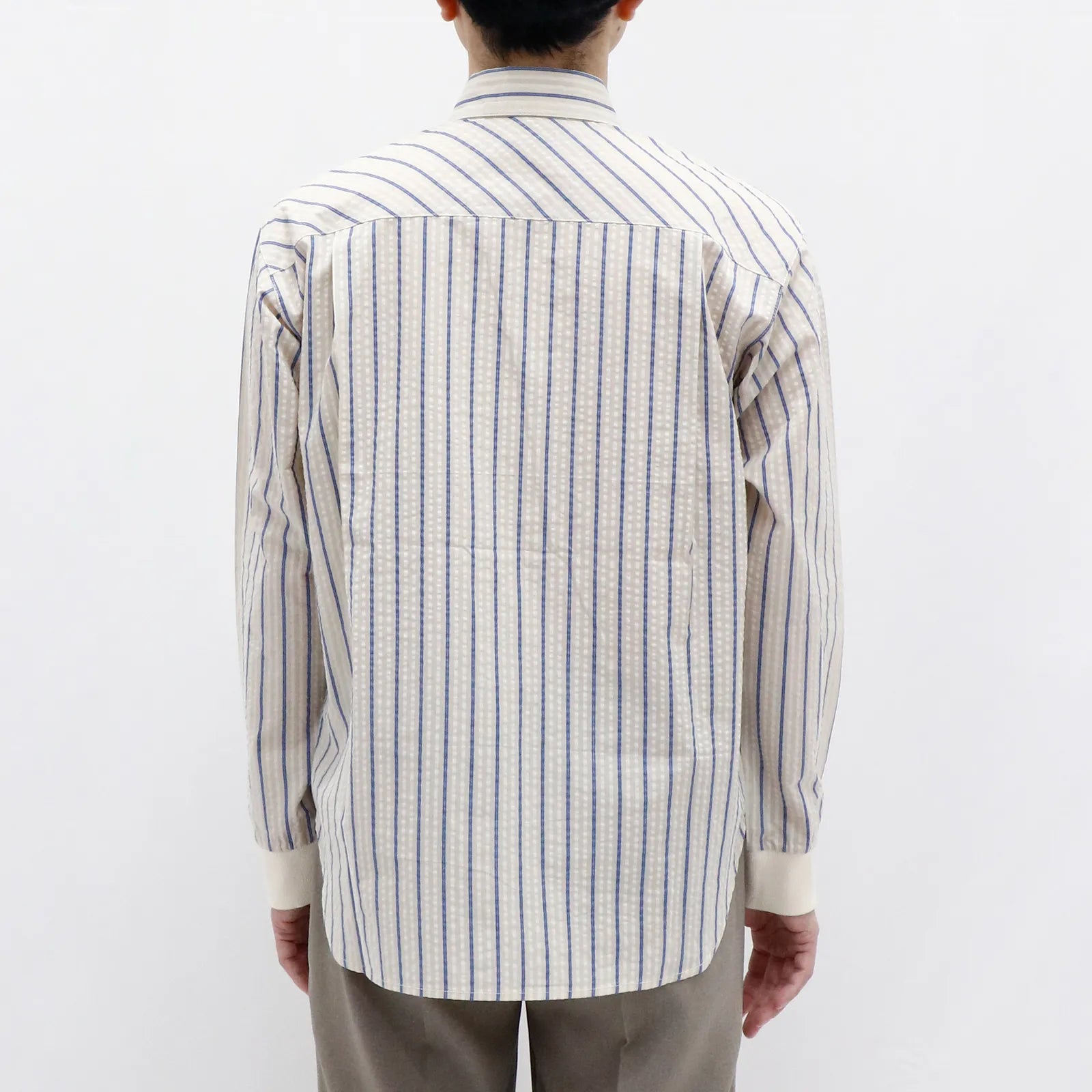 [Adult Summer Shirt] Striped Soccer Shirt