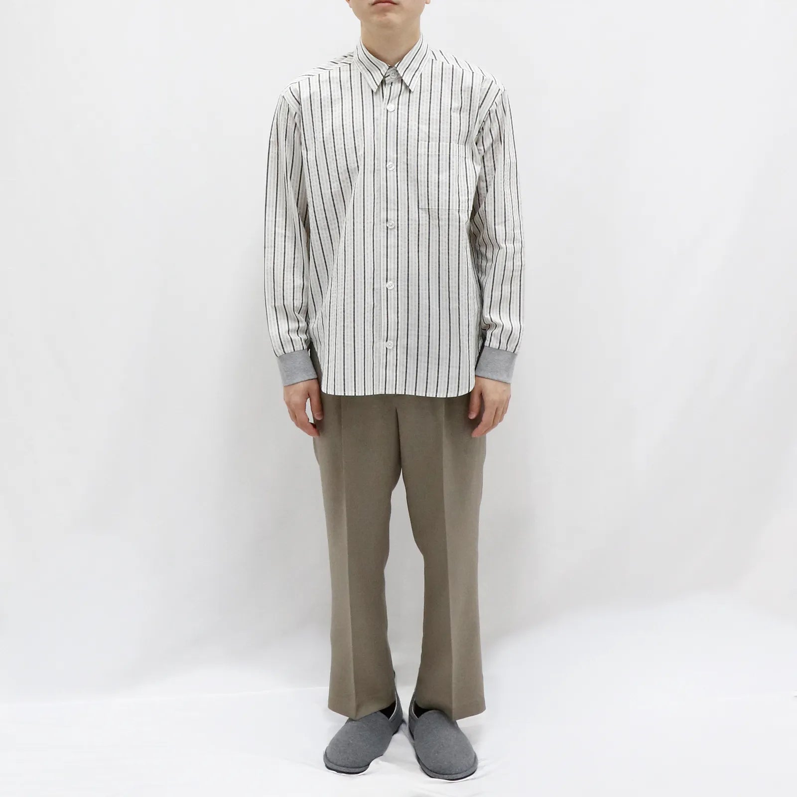 [Adult Summer Shirt] Striped Soccer Shirt
