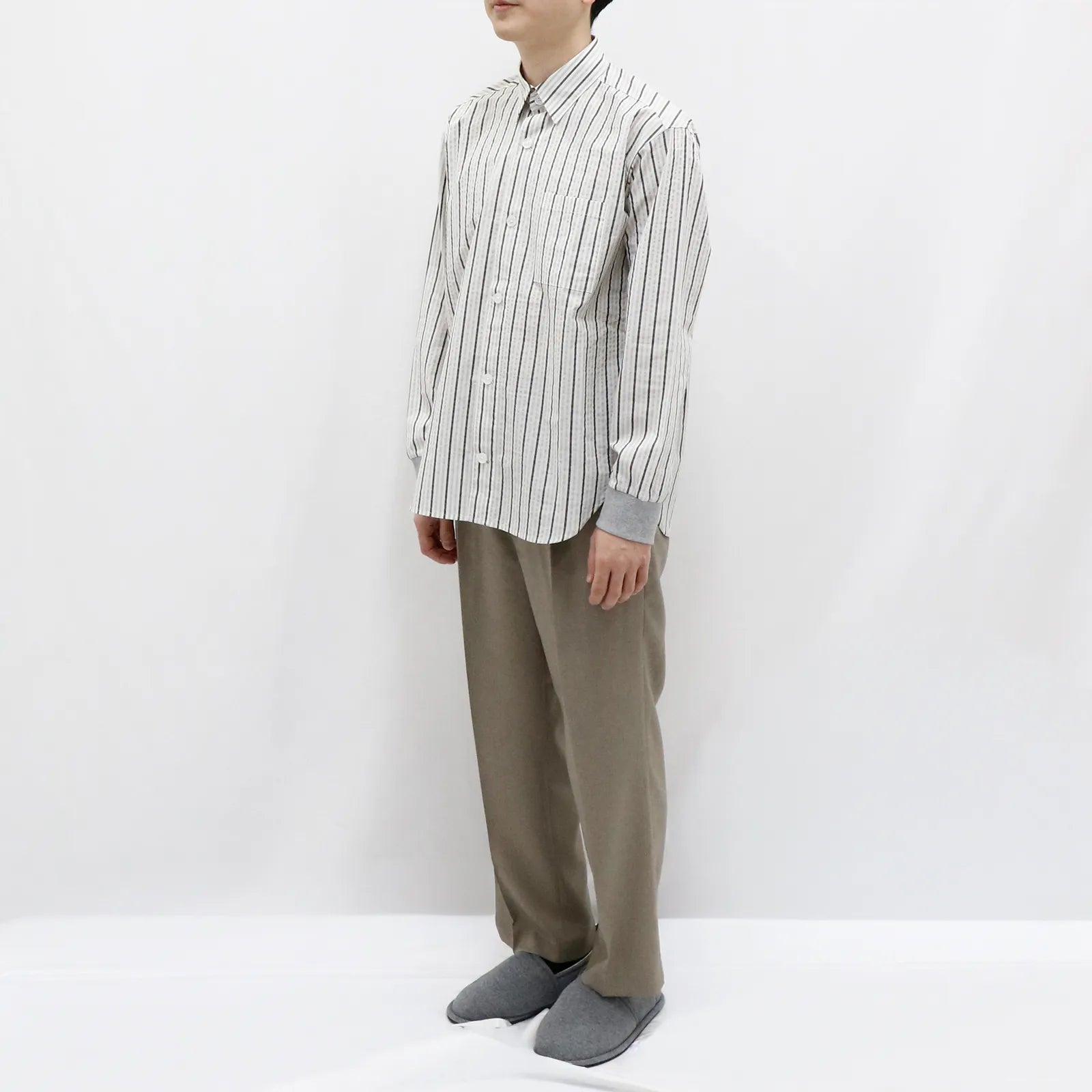 [Adult Summer Shirt] Striped Soccer Shirt