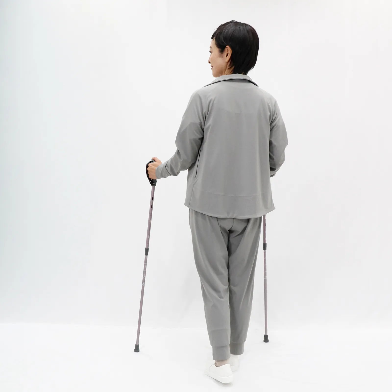 【伸縮・無地】Matte finishウォーキングポール