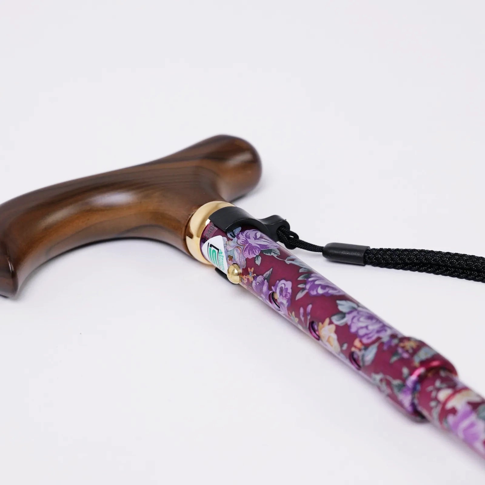 [Extendable &amp; Foldable, All-over Pattern] A lovely walking stick that can be extended and folded