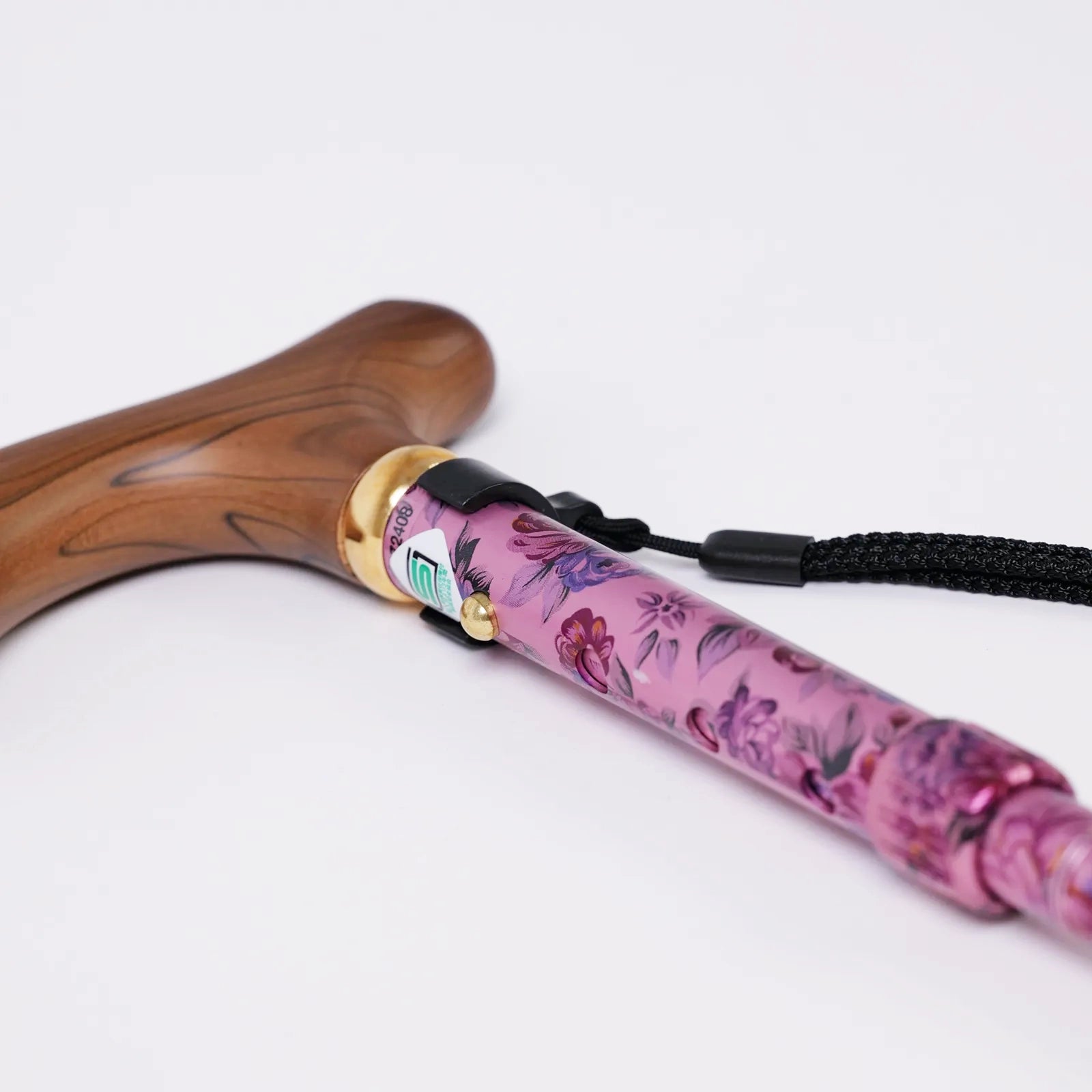 [Extendable &amp; Foldable, All-over Pattern] A lovely walking stick that can be extended and folded