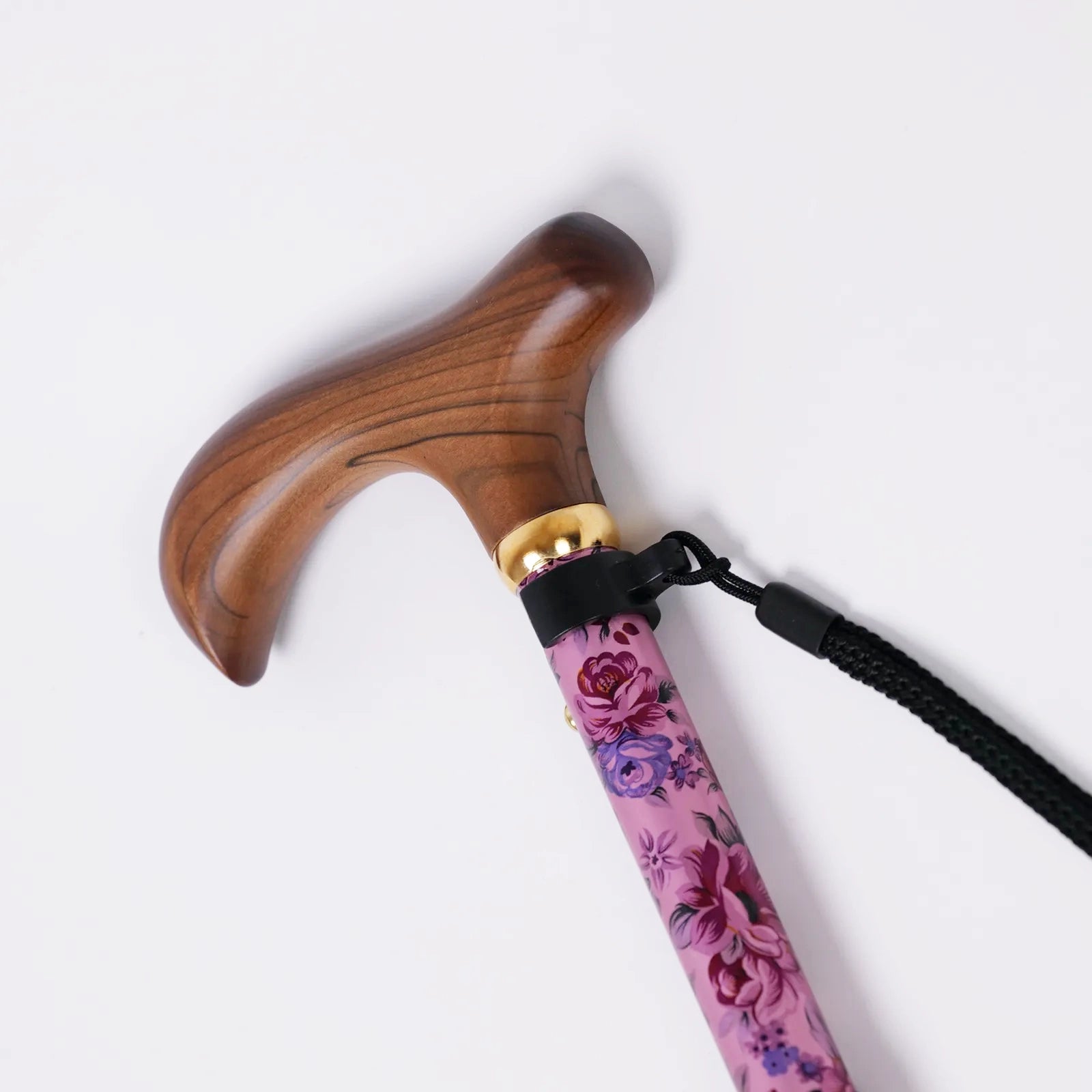 [Extendable &amp; Foldable, All-over Pattern] A lovely walking stick that can be extended and folded