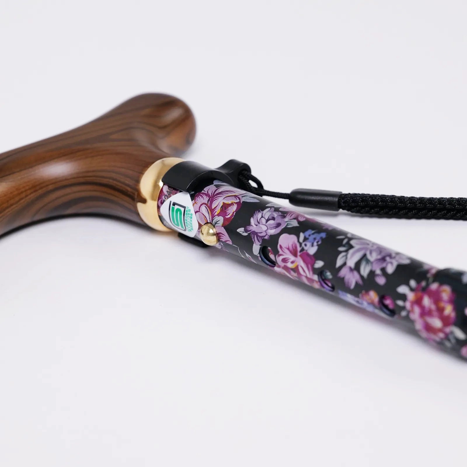 [Extendable &amp; Foldable, All-over Pattern] A lovely walking stick that can be extended and folded