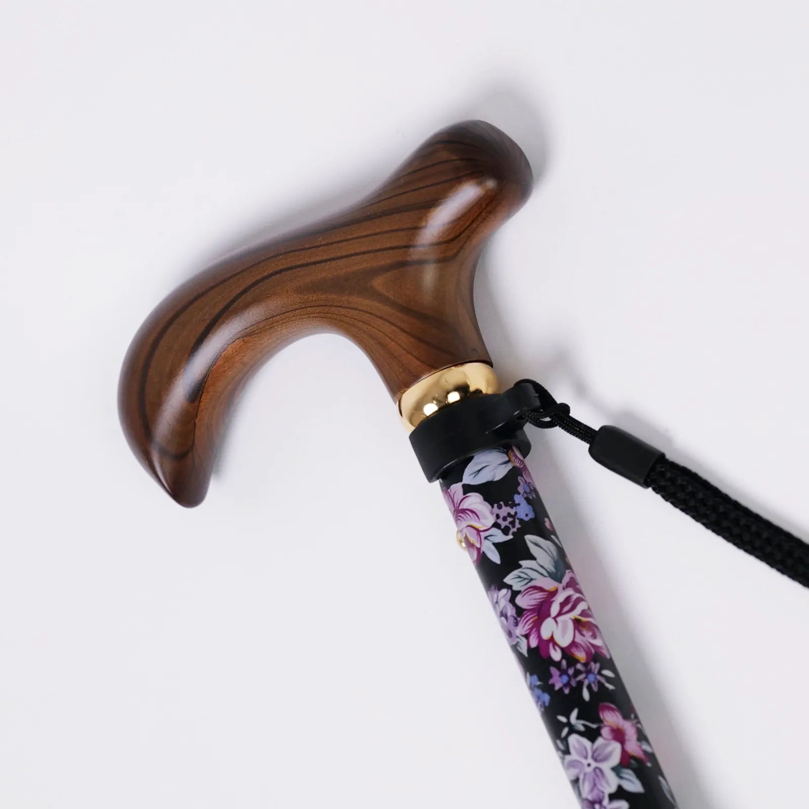 [Extendable &amp; Foldable, All-over Pattern] A lovely walking stick that can be extended and folded