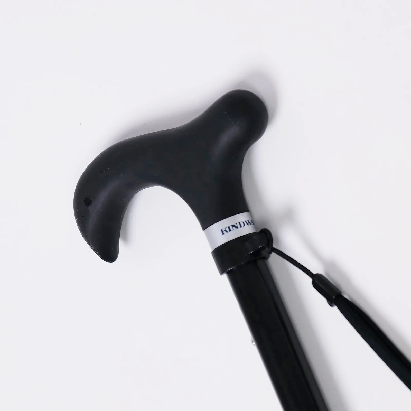 【伸縮＆折りたたみ・無地】とってもステッキ やわらかグリップ 伸縮折りたたみ