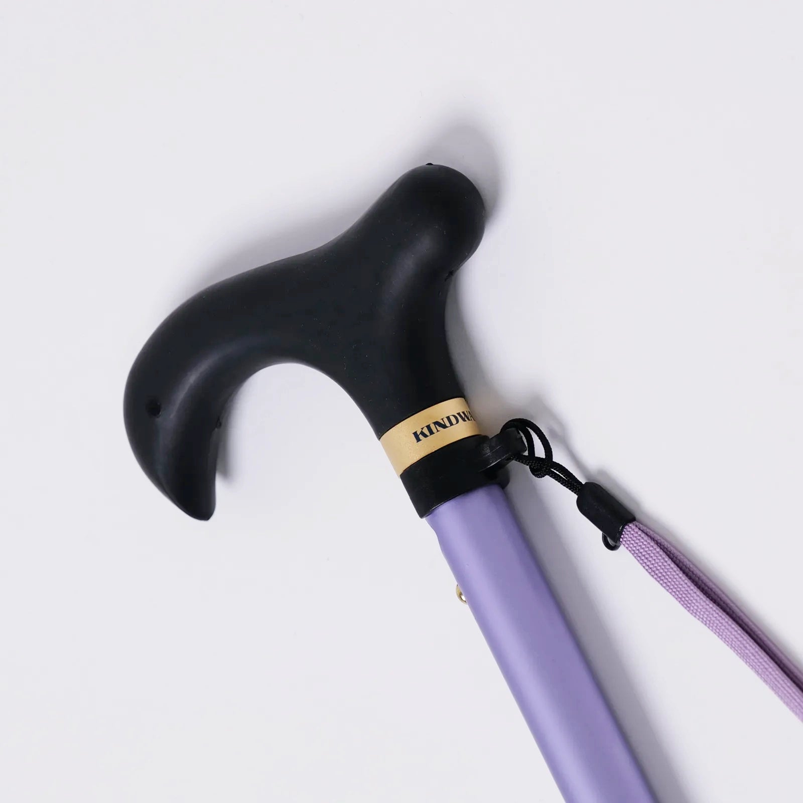 【伸縮＆折りたたみ・無地】とってもステッキ やわらかグリップ 伸縮折りたたみ