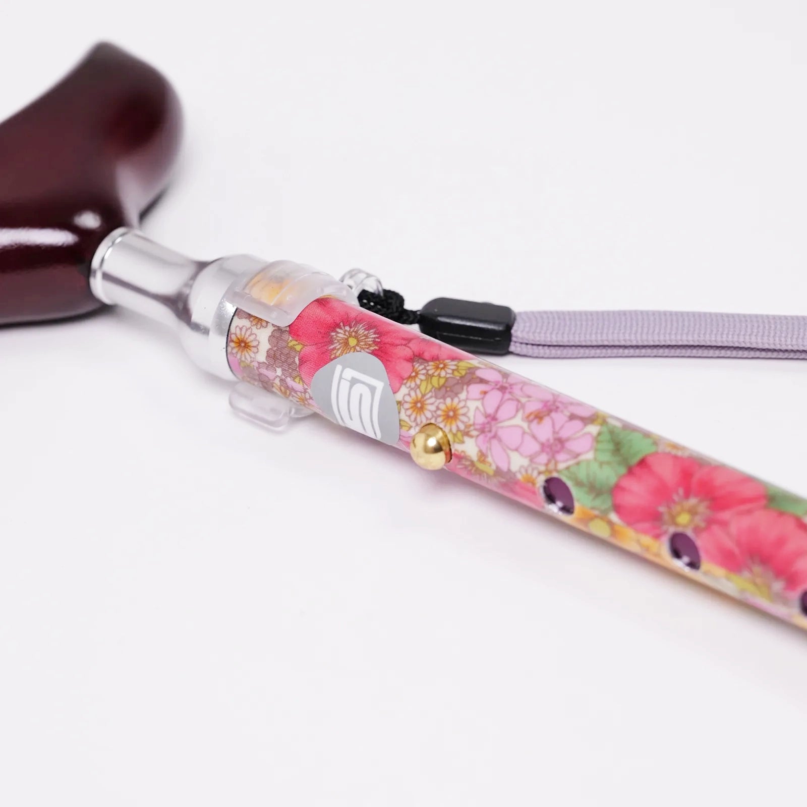 [可伸缩可折叠] SLT 手杖，自由印花，细颈，Gloria 花