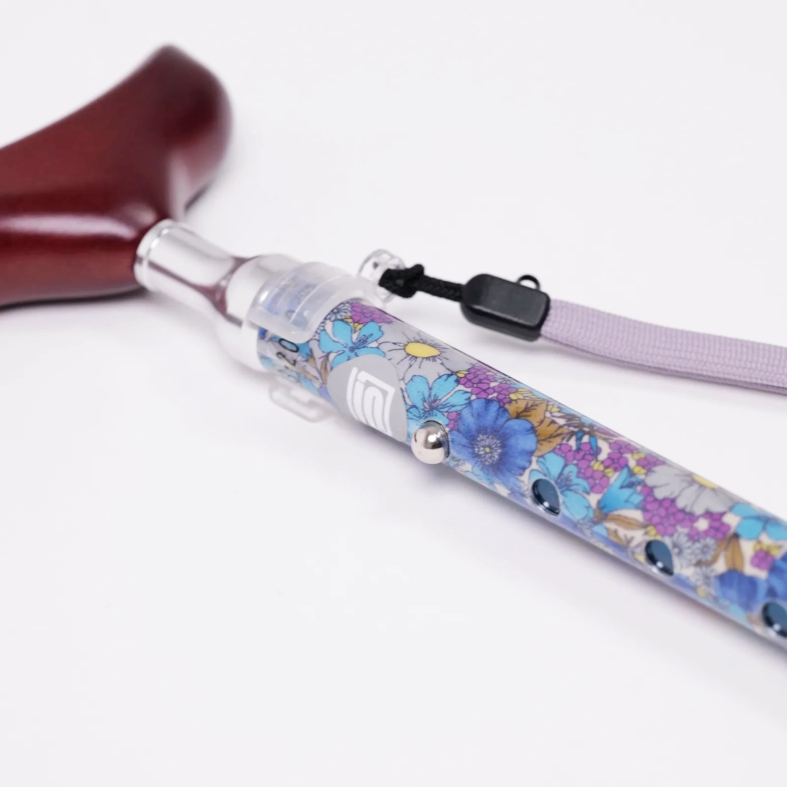 [可伸缩可折叠] SLT 手杖，自由印花，细颈，Gloria 花