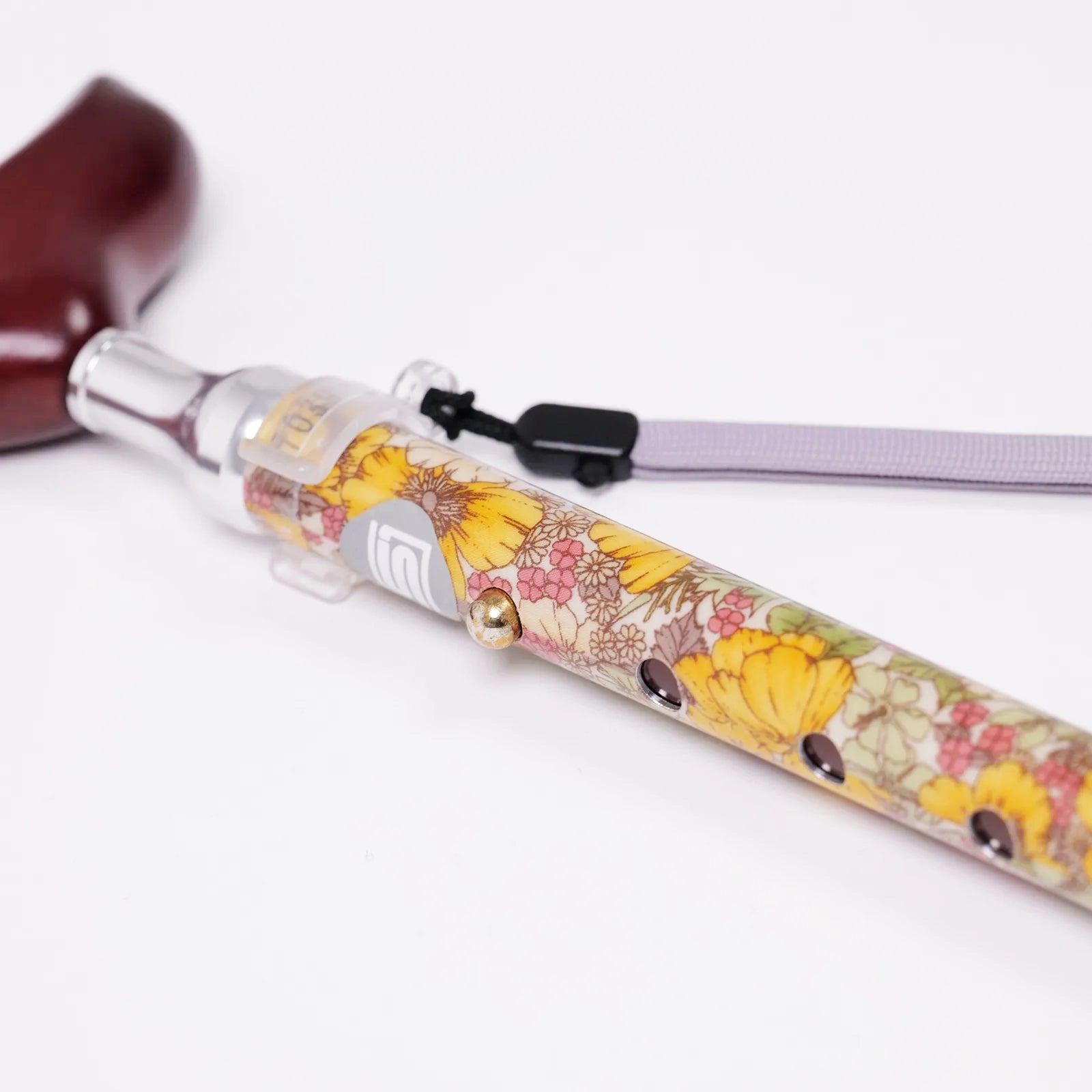 [可伸缩可折叠] SLT 手杖，自由印花，细颈，Gloria 花