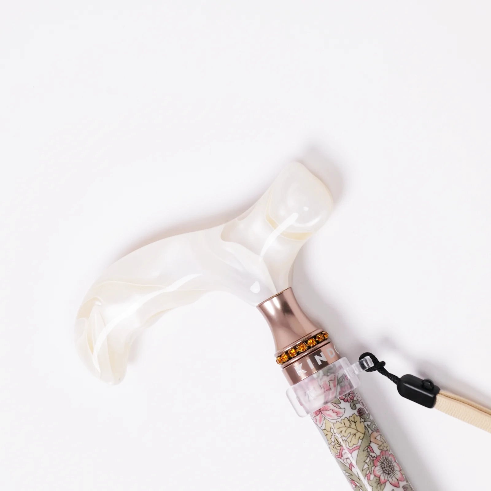 【伸縮・総柄】リバティプリント 伸縮ステッキ エレガント