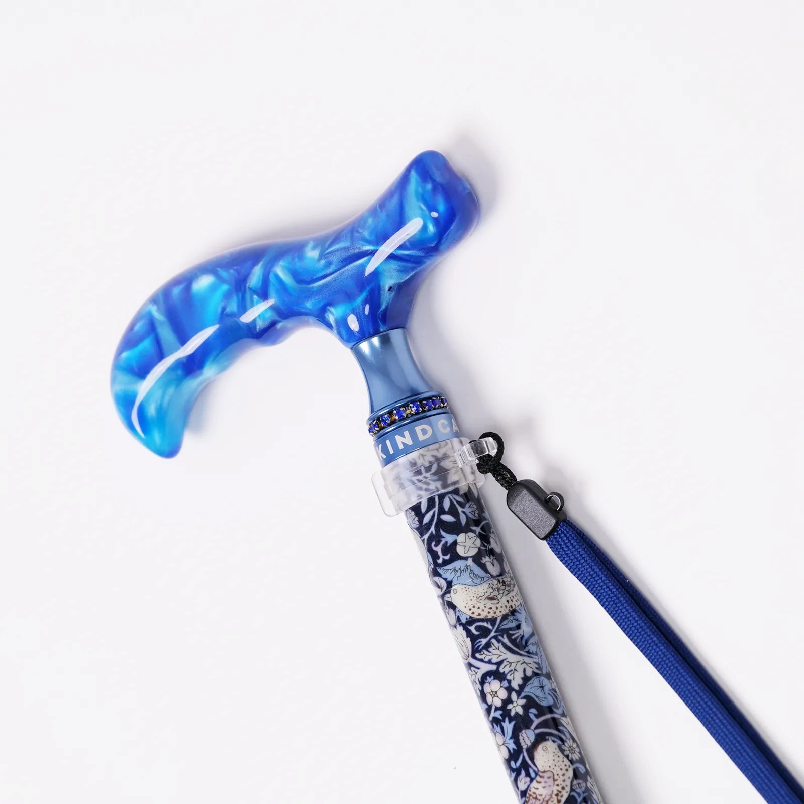 【伸縮・総柄】リバティプリント 伸縮ステッキ エレガント