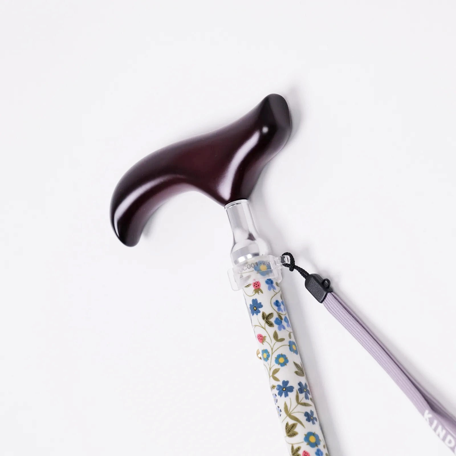 【伸縮＆折りたたみ・上柄】SLT折りたたみステッキ リバティプリント Little Mirabelle