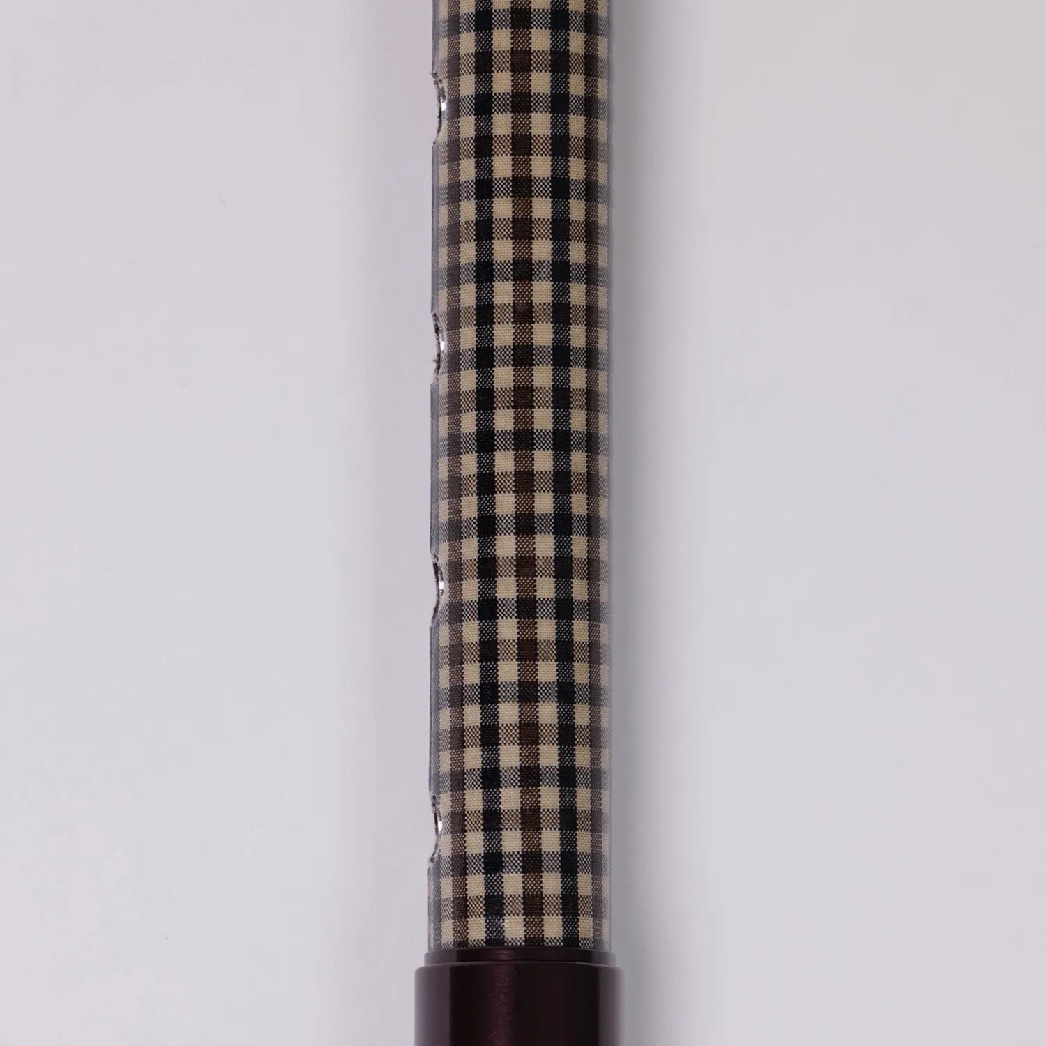 [Long size, extendable and foldable, all-over pattern] SLT folding walking stick, classic check
