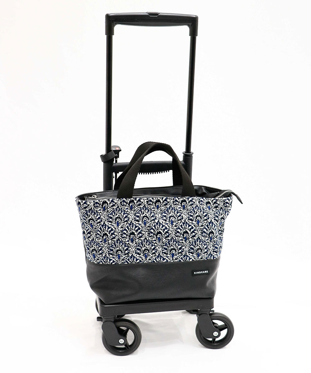 Chenille Tote Cart (Black)