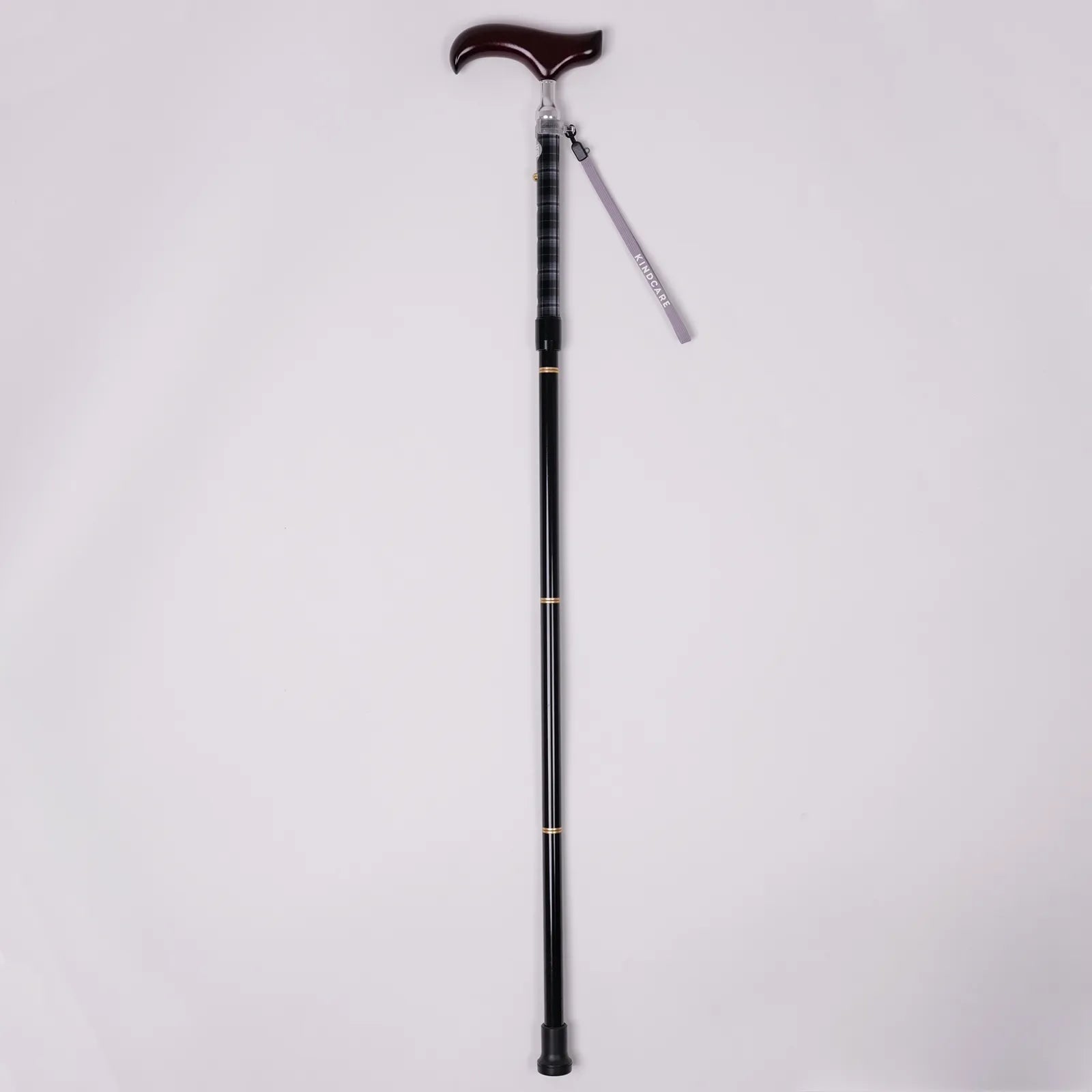[Long size, extendable and foldable, all-over pattern] SLT folding walking stick, classic check