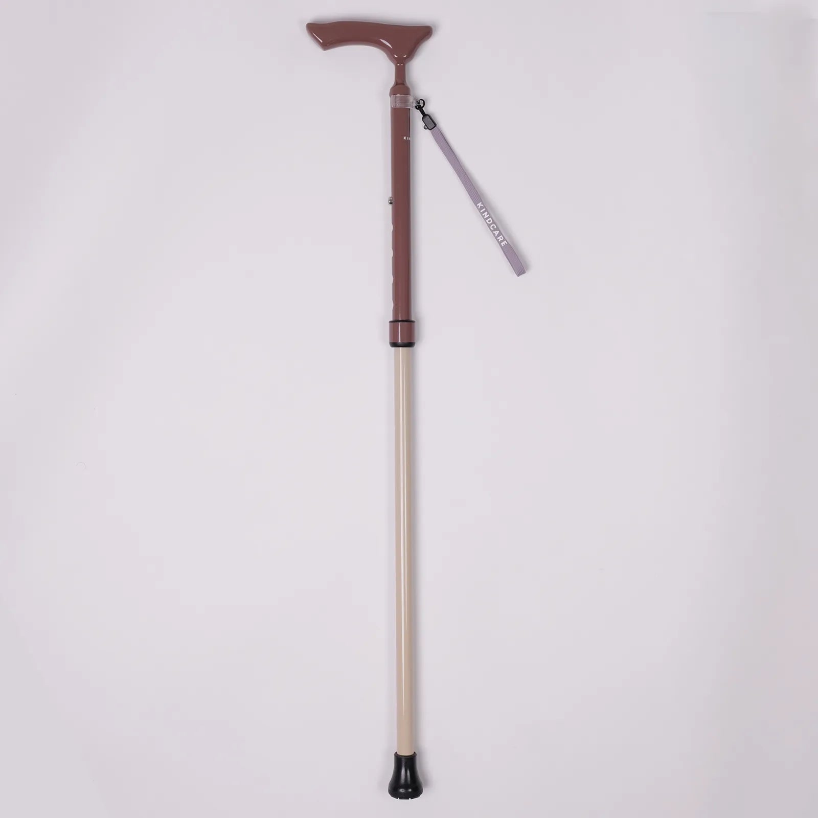[Ultra-lightweight 155g, Extendable] Two-tone Carbon Telescopic Walking Stick