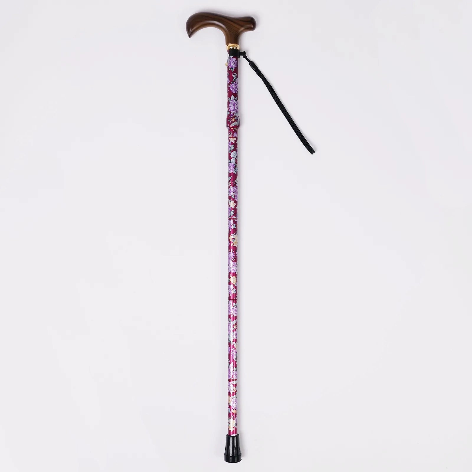 [Extendable &amp; Foldable, All-over Pattern] A lovely walking stick that can be extended and folded