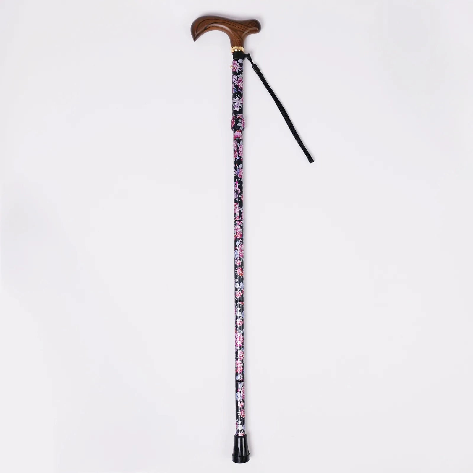 [Extendable &amp; Foldable, All-over Pattern] A lovely walking stick that can be extended and folded