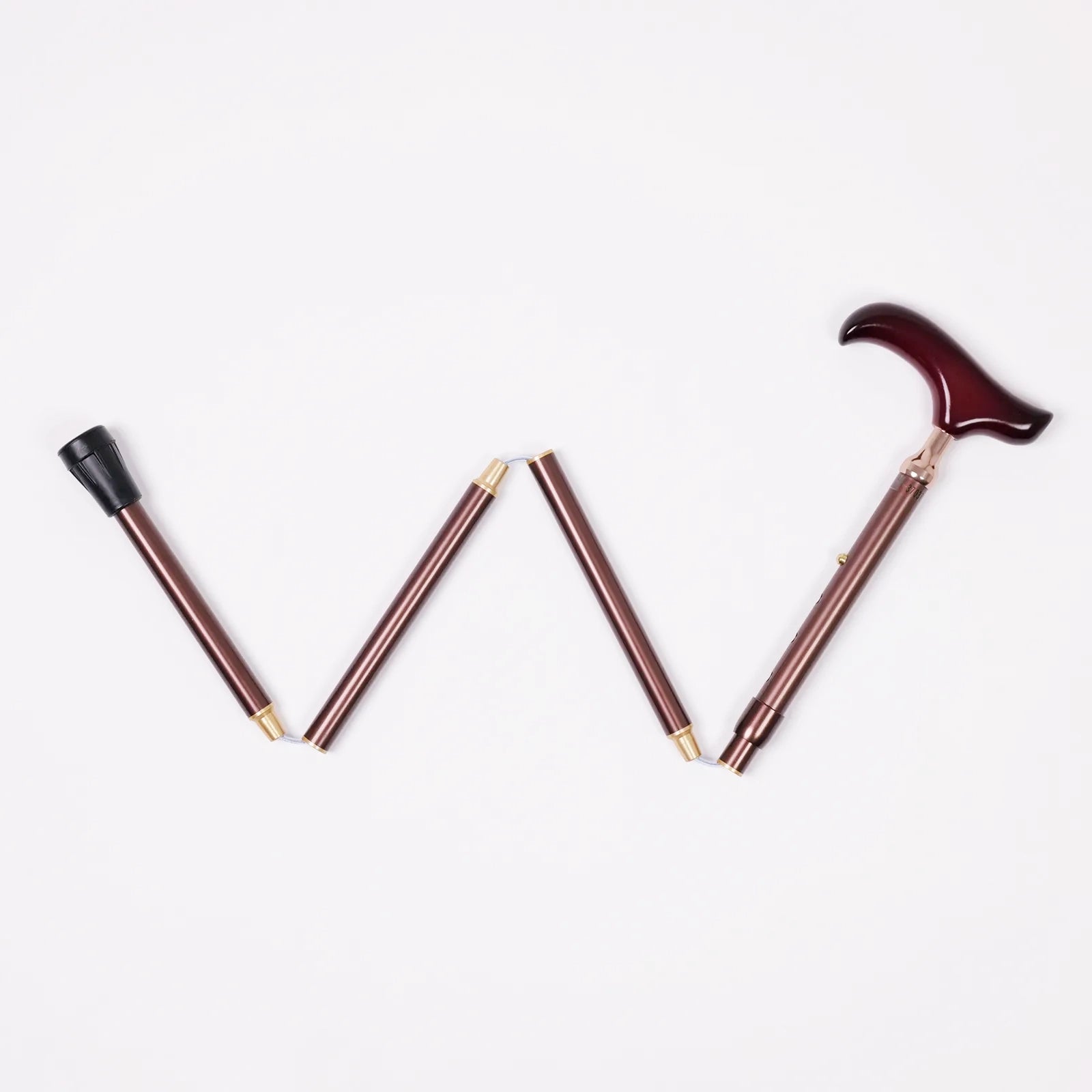 [Extendable &amp; foldable, plain] SLT walking stick, color, slim neck