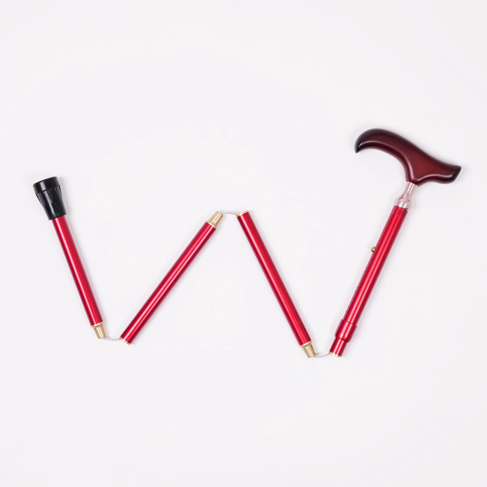 [Extendable &amp; foldable, plain] SLT walking stick, color, slim neck