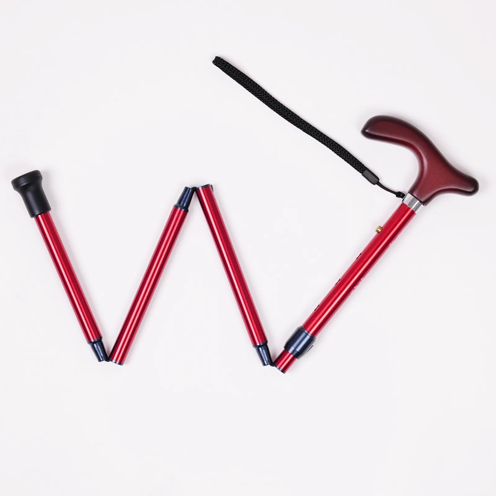 [Extendable &amp; Foldable, Plain] Style walking stick, extendable, foldable, lightweight