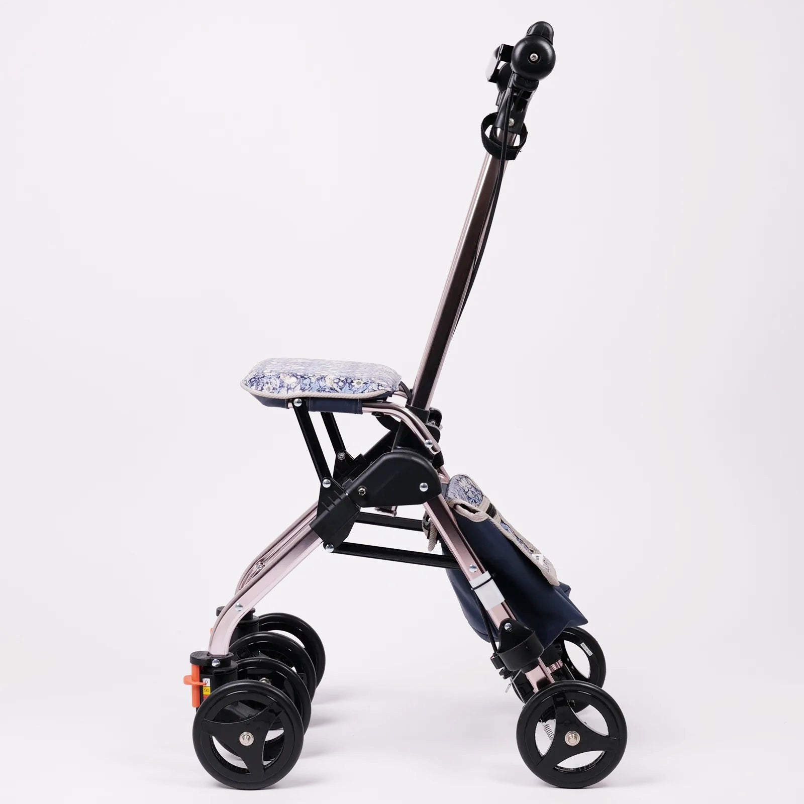 【軽くておしゃれなシルバーカー】軽快ＫウォーカーII W リバティプリント