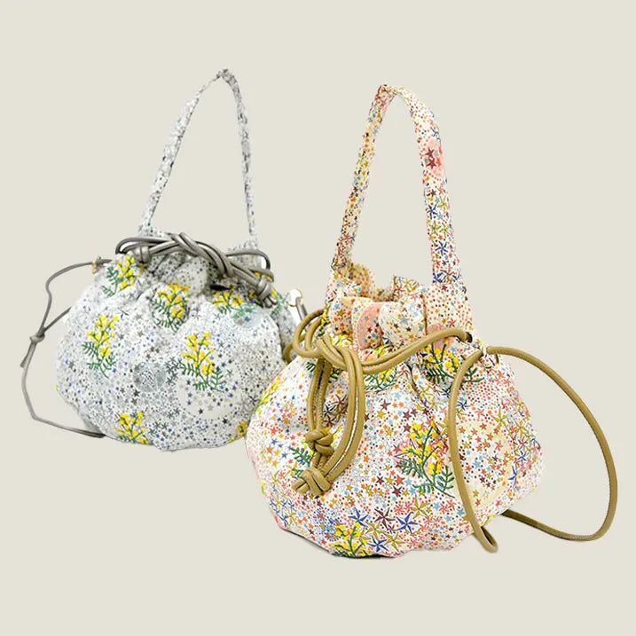 Liberty Print Embroidered Bag