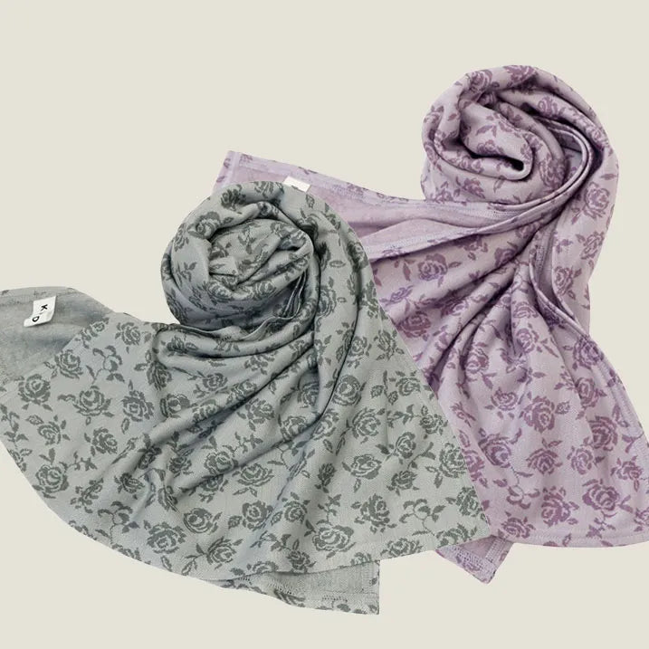 Rose print stole