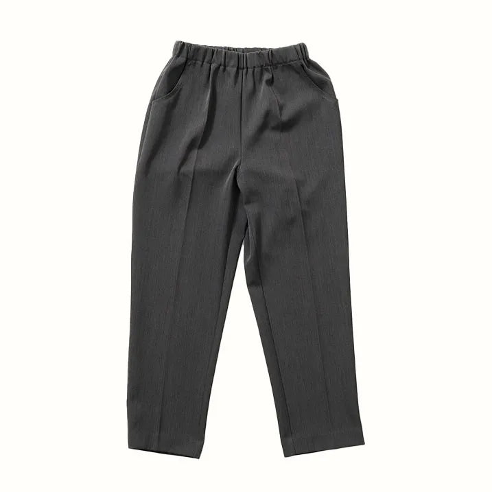 [Nano-level silver in textile material, antibacterial and deodorizing, M-LL] Straight pants