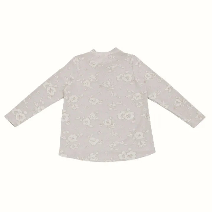 Nordic pattern jacquard pullover 