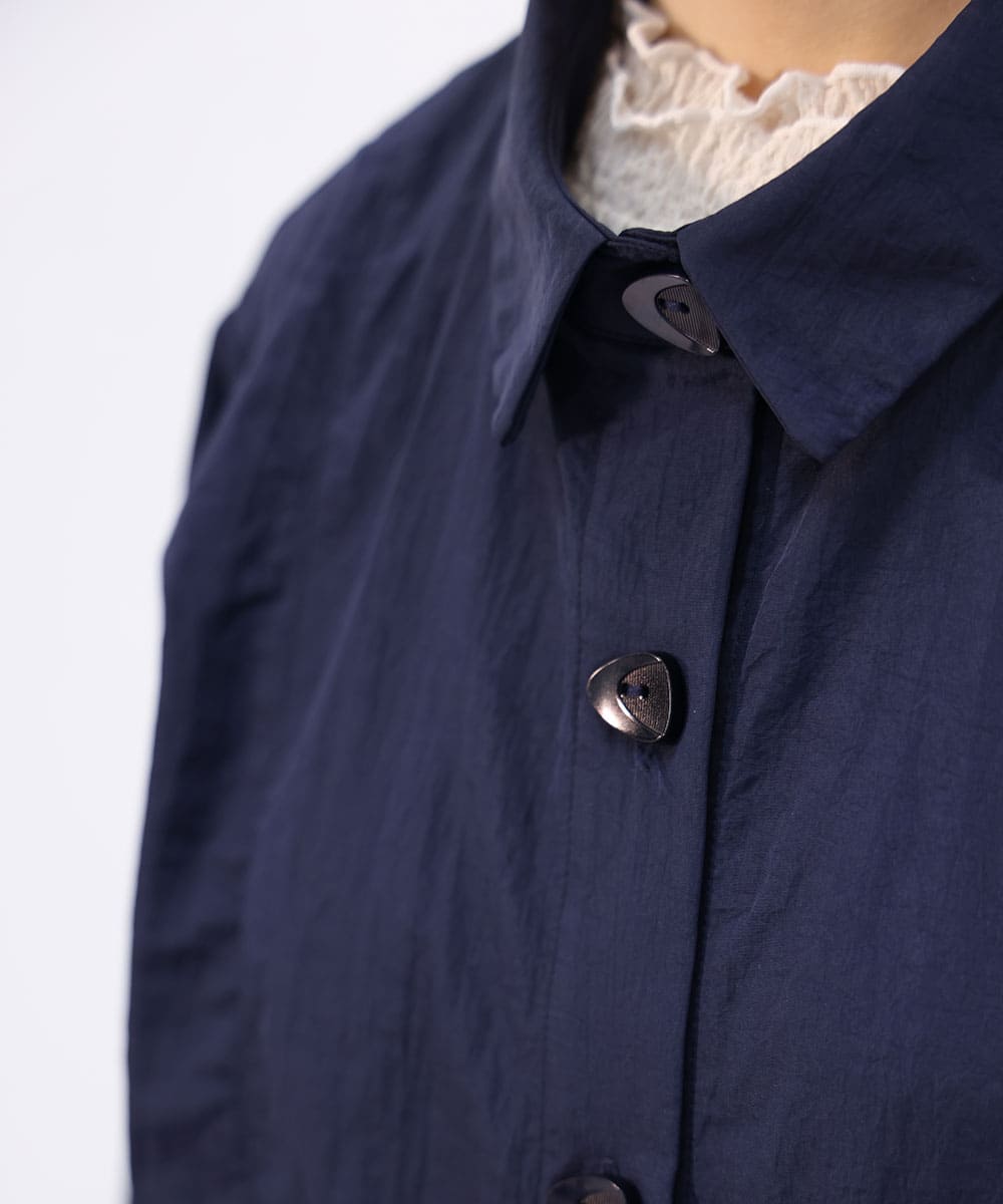 Nylon taffeta shirt blouson