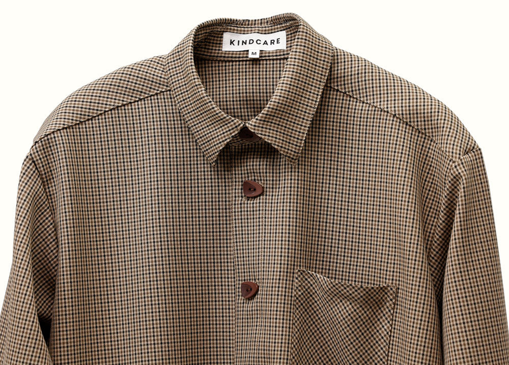 [Washable] Gun Club Check Shirt