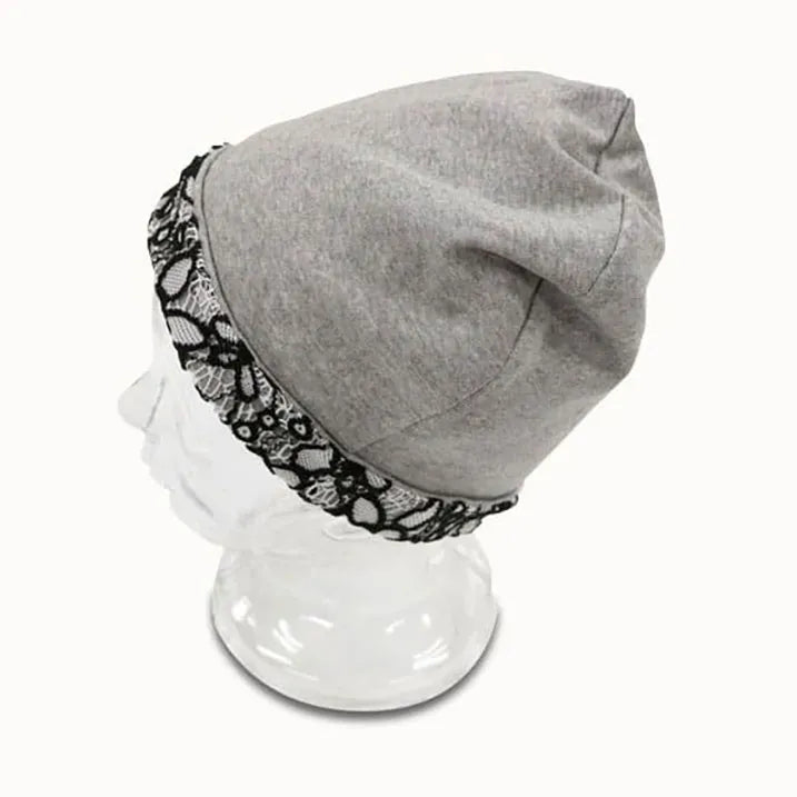 Reversible lace hat