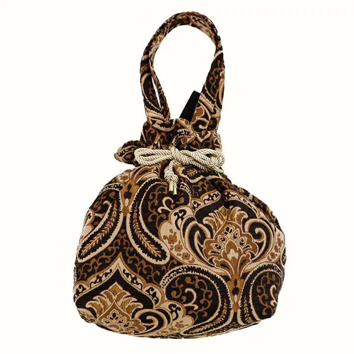 Carry-on Gobelin Drawstring Bag