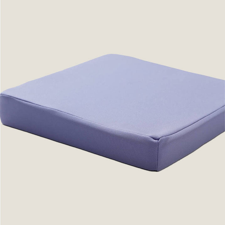 Washable low-resilience square seat cushion (with anti-slip)