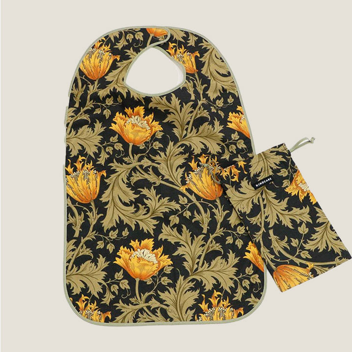 Anemone pattern apron